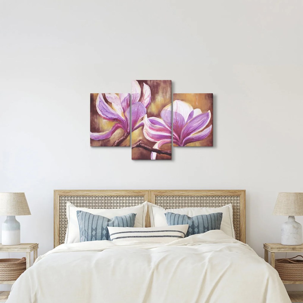 Tablou - Flori de magnolie (90x60 cm)