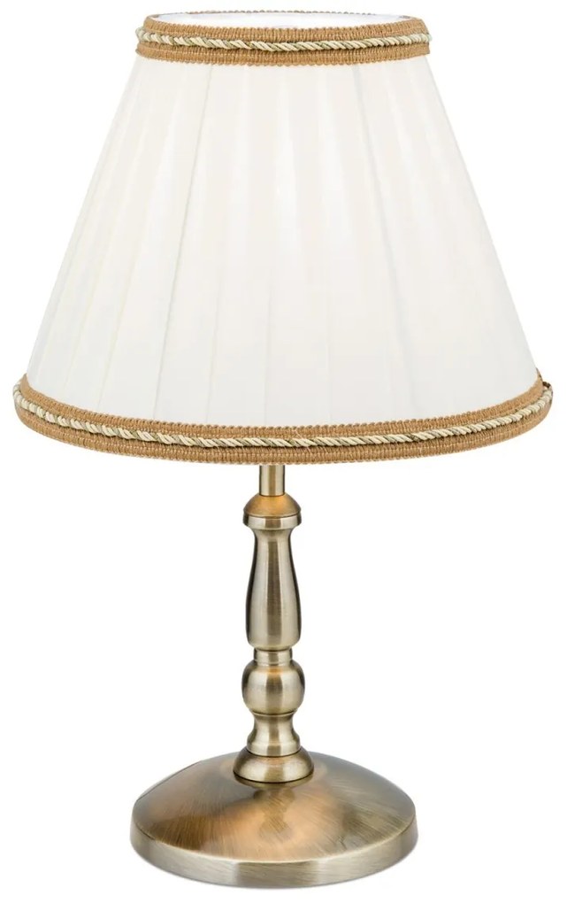 Veioza / Lampa de masa stil clasic H40cm Tonia LA 4-1084/1 Patina OR