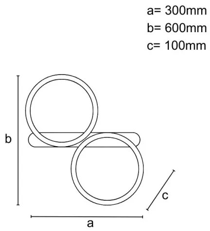 Plafonieră LED reglabilă LED/60W/230V 3000-6500K + telecomandă