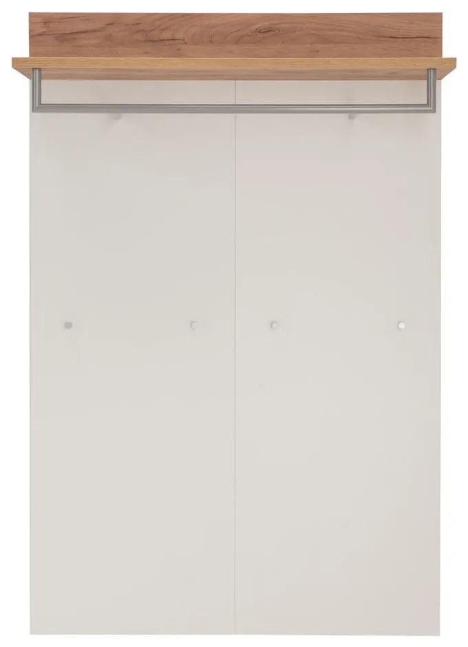 Panou de agățat diverse alb/în culoare naturală cu aspect de lemn de stejar Topix – Germania