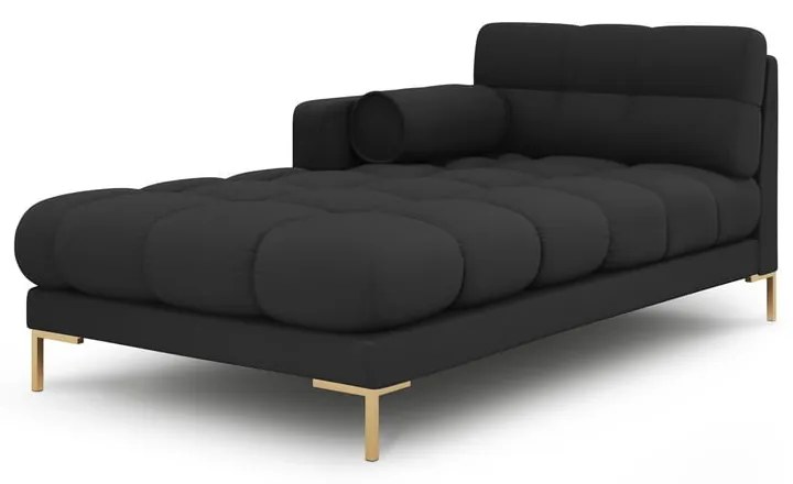 Șezlong gri închis (cu colț pe partea dreaptă) Bali – Cosmopolitan Design