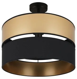 Lustră aplicată Brilagi ROYAL 1xE27/15W/230V d. 40 cm negru/auriu