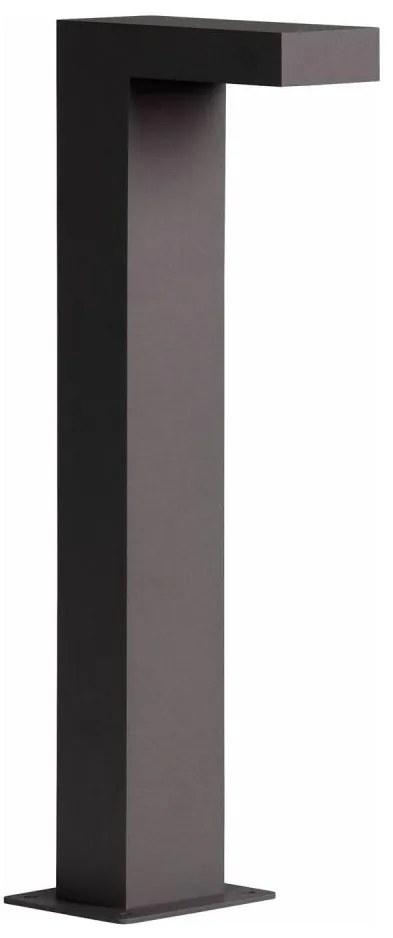 Lucide 28851/40/30 - LED lampa exterior TEXAS LED/8W/230V negru IP54 40 cm