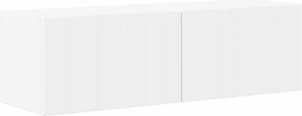 vidaXL Dulap TV de perete Alb 98 x 31 x 29,5 cm Lemn compozit
