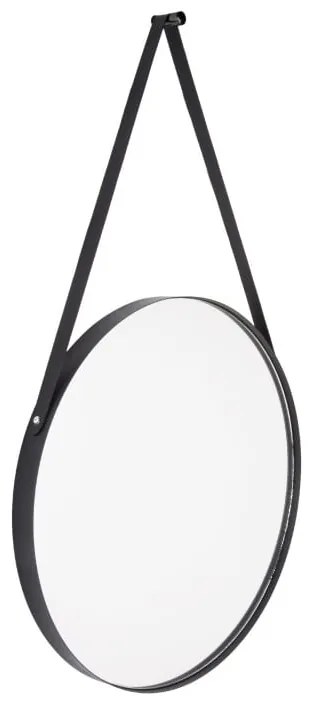 Oglindă de perete PT LIVING Balanced, Ø 47 cm, negru