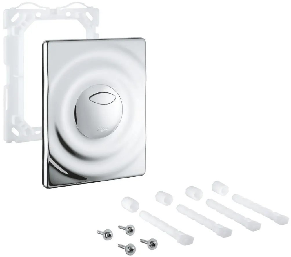 Grohe Surf buton de spălare pentru WC crom mat 42302P00