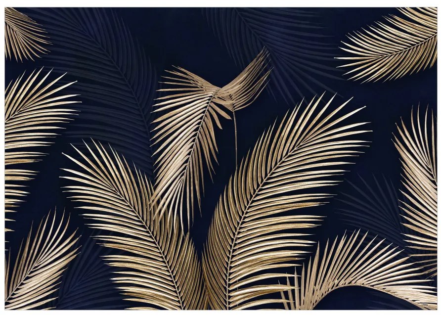 Fototapet - Frunze de Palmier - Compoziție cu Plante Exotice