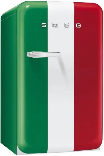 Minibar retro pentru bauturi Smeg FAB10HRIT, steagul Italiei