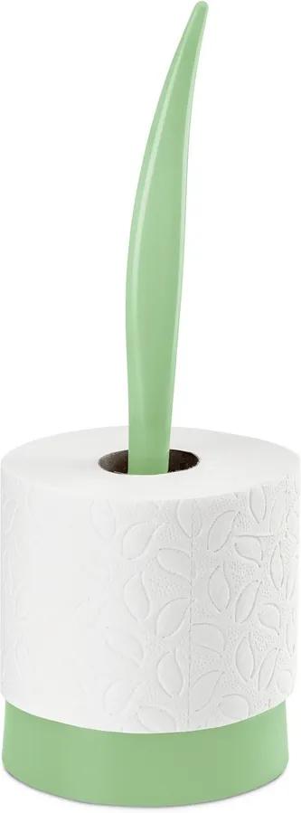 Stativ de hârtie igienică Koziol Sense, verde