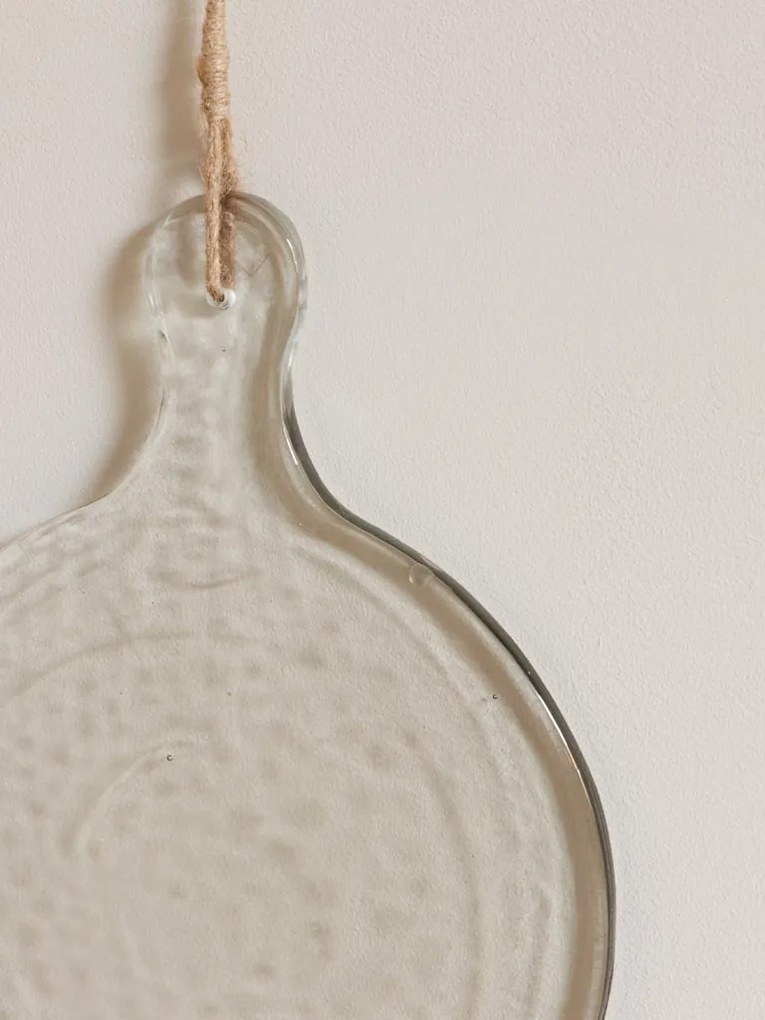 Platou servire din sticla, Glass