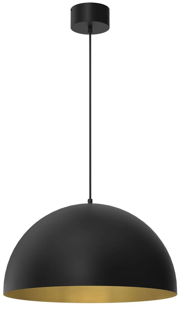 Pendul Single Luminex E27, Negru, A3004, Polonia