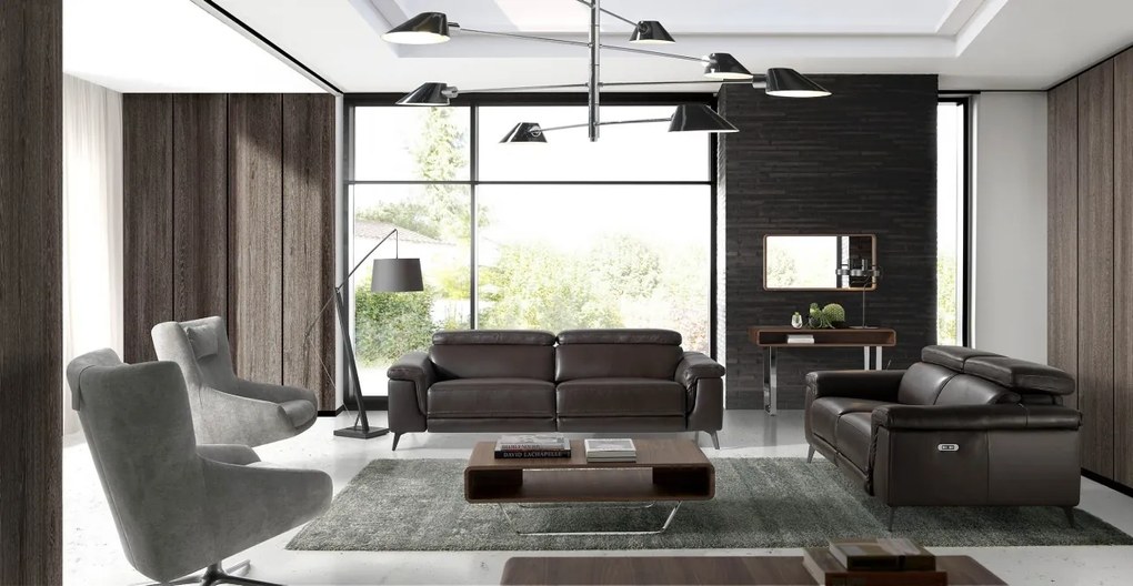 Canapea design italian, 2 locuri, functia relaz, Alfredo AC-5319-2P