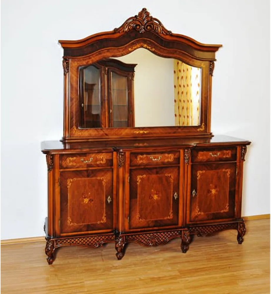 Bufet lemn masiv Edward, 194 × 58,5 × 95,3 cm - Fara