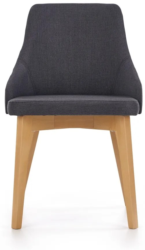 Scaun textil Toledo stejar miere/Inari95
