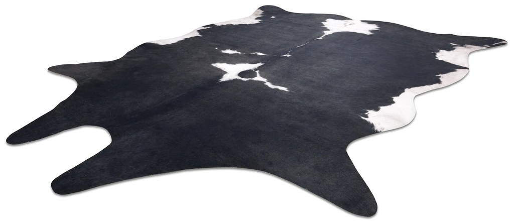 Covor Artificial Cowhide, Vaca G5070-3 negru alb din piele - SECUNDAR-COTATI PRODUSUL