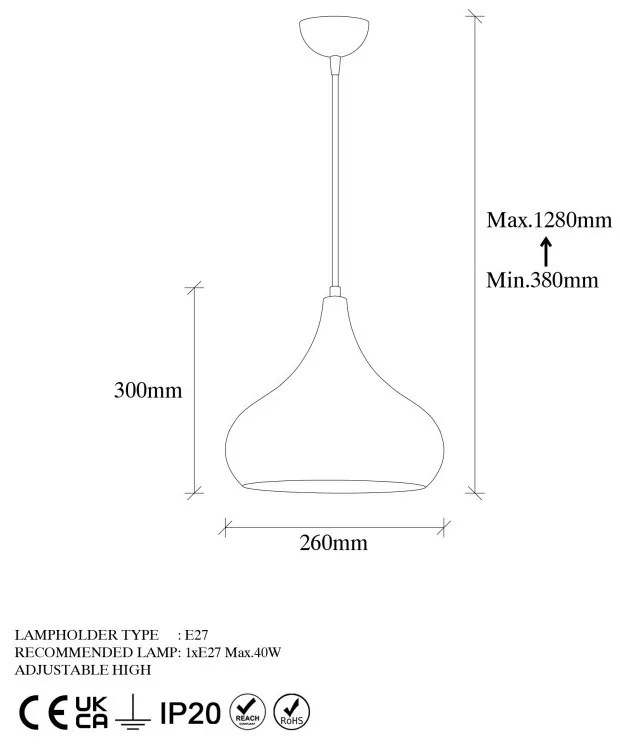 Lustra Muba - 11550 Multicolor