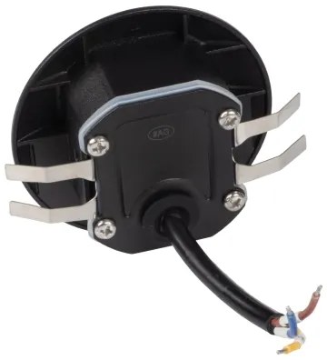 Kanlux 39124 - Lampă LED pentru trepte EXIN cu senzor, 2,5W/230V, 3000K, IP65, negru, rotund