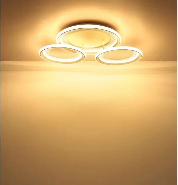 Globo 48064-40S - Plafonieră LED GLITRA LED/40W/230V 3000K 60,5x62,5 cm