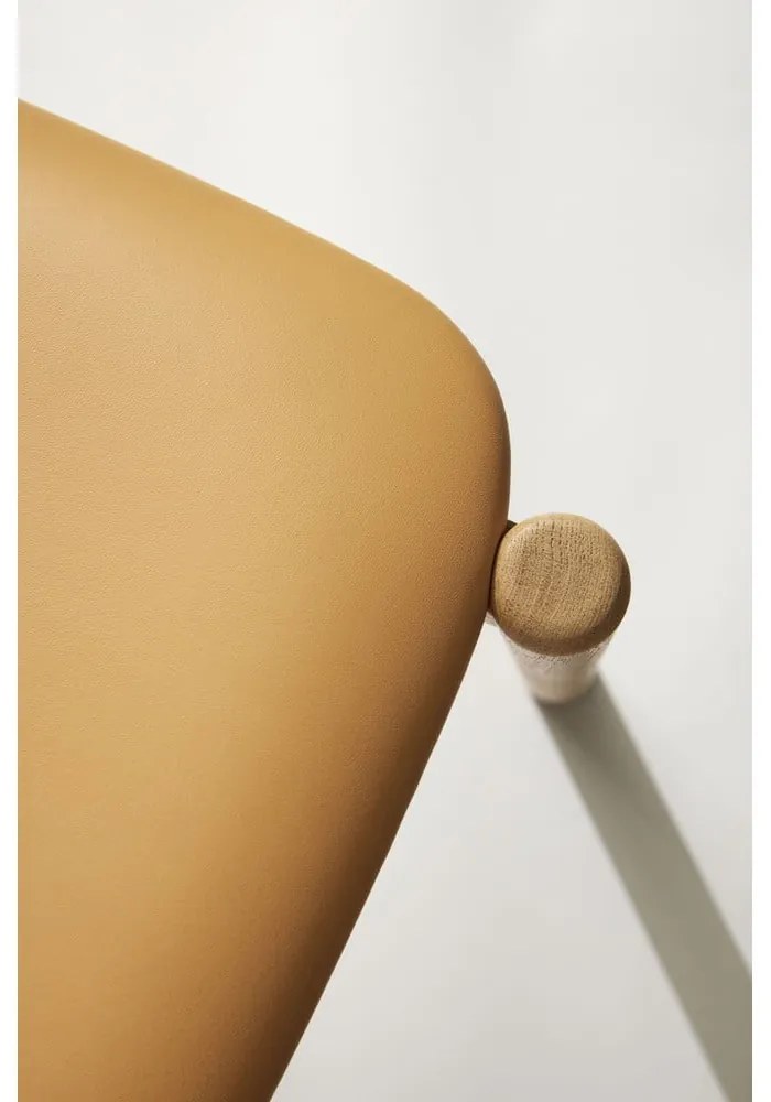 Scaun dining din lemn de stejar Oblique - Hübsch