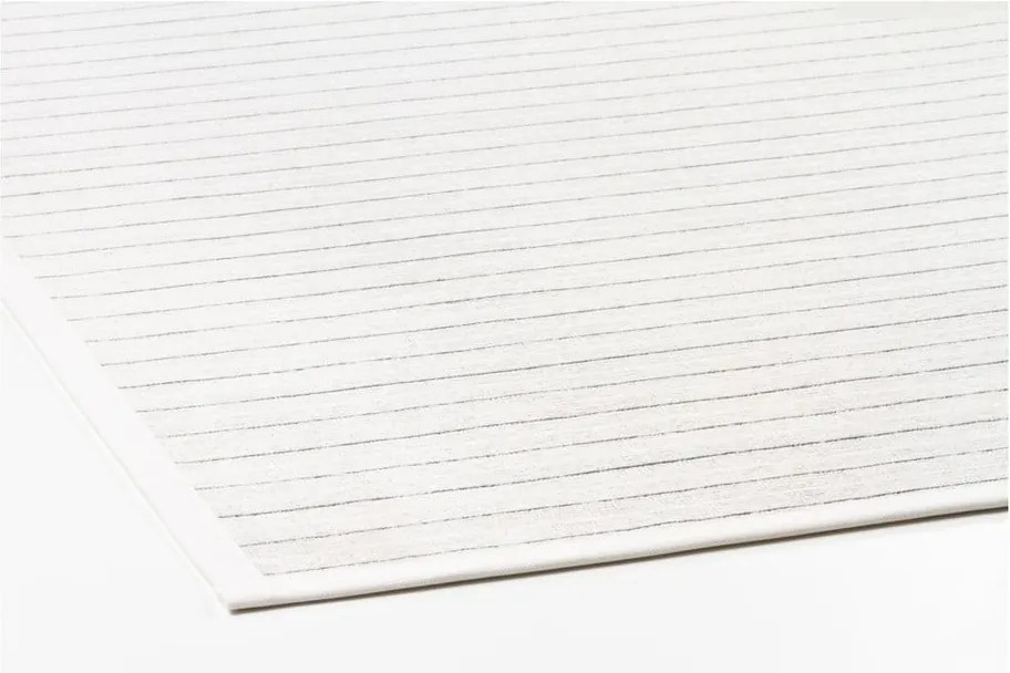 Covor reversibil Narma Puise, 140 x 200 cm, alb