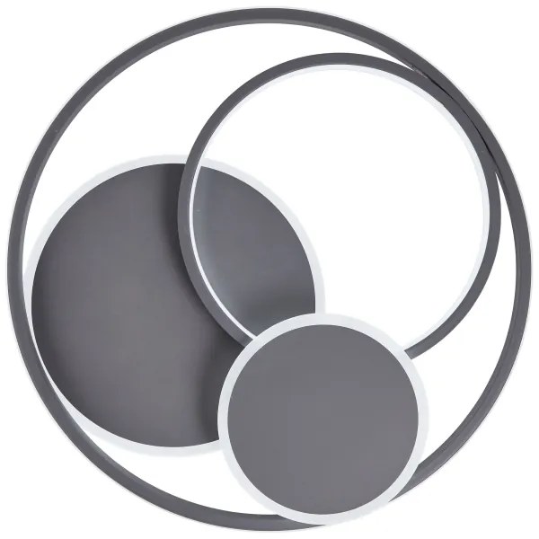 Plafonieră LED dimabilă Brilliant RUNDA LED/50W/230V 3000-6500K negru + telecomandă