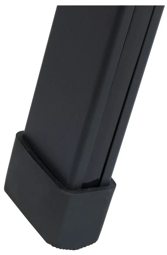 Scară pliabilă cu înveliș antiderapant din aluminiu Wenko Stepladder II, negru