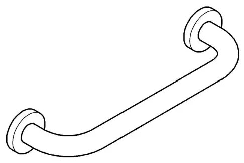 GROHE 411892430 - Mâner pentru cadă START 349 mm, negru