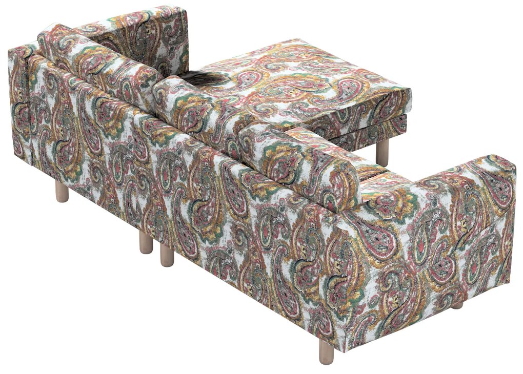 Husă pentru canapeaua Norsborg cu 3 locuri și șezlong Norsborg