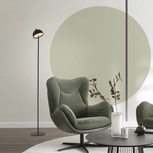 Schöner Wohnen 19245-18 - Lampă de podea LED dimmabilă BELLIS, 2,5W/5V, IP54, neagră