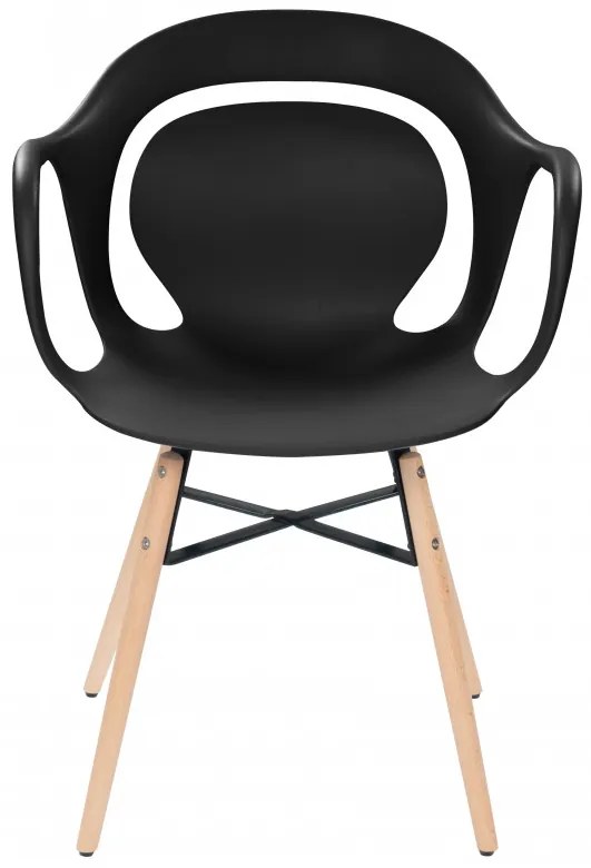 Set 4 scaune Chuck negre
