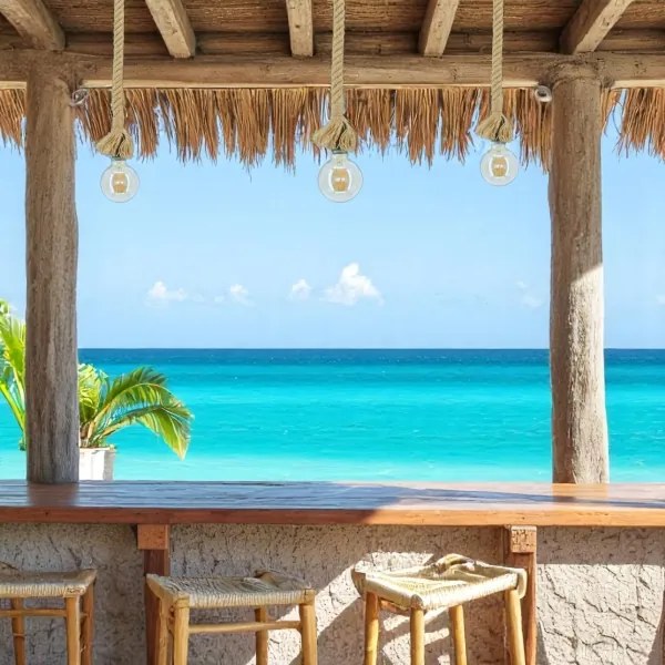 Lustră pe cablu Brilagi KOS 1xE27/60W/230V fag