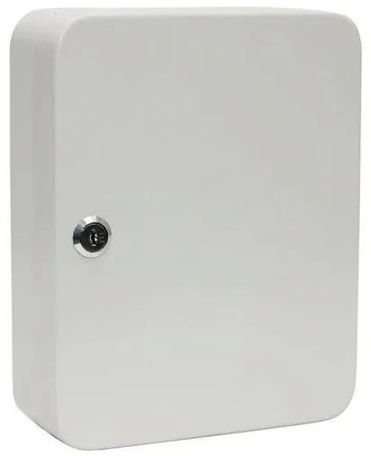 Cutie metalica, pentru chei, 93 carlige, 24x7.5x30 cm