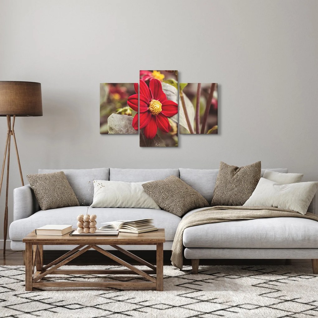Tablou cu floare (90x60 cm)