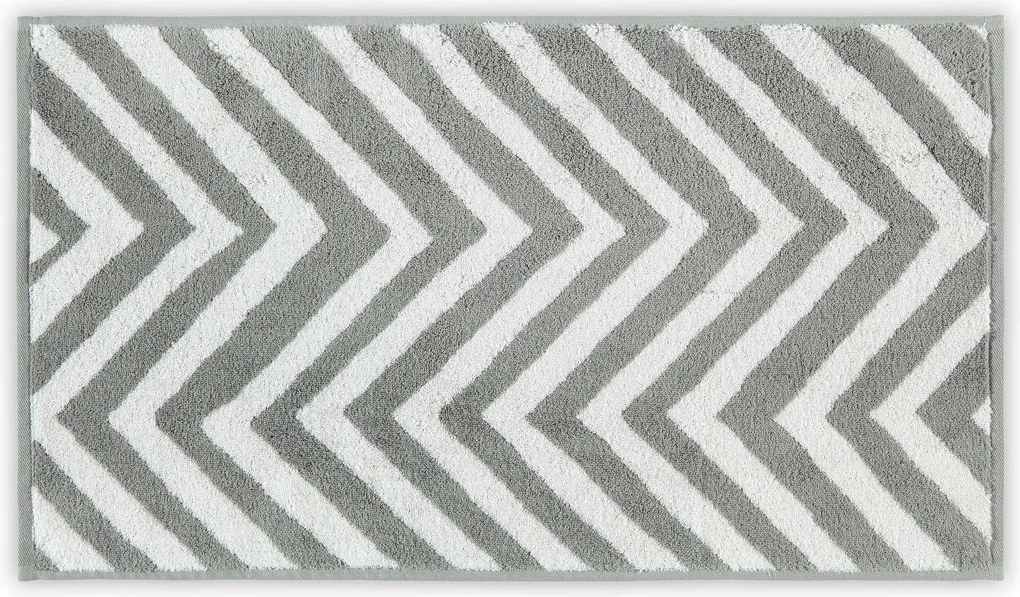Prosop baie 581CAN1360, gri/alb, bumbac, 33x33 cm
