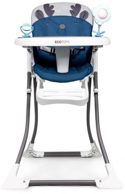 Scaun de masa Ecotoys HC-301-904 - Albastru
