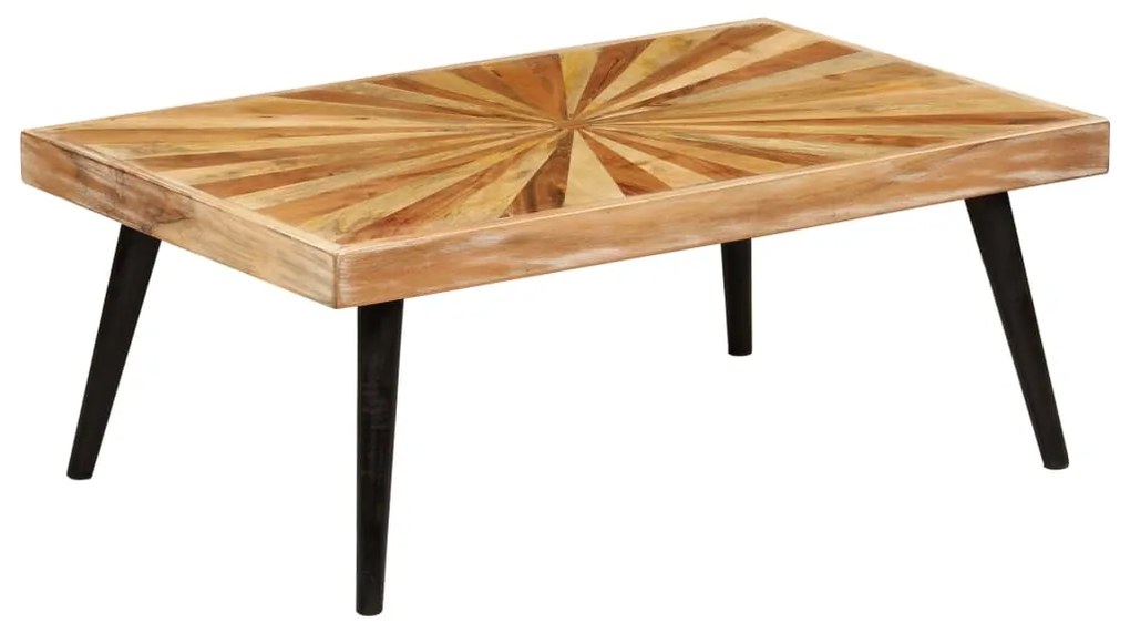 vidaXL Măsuță de cafea din lemn masiv de mango, 90x55x36 cm