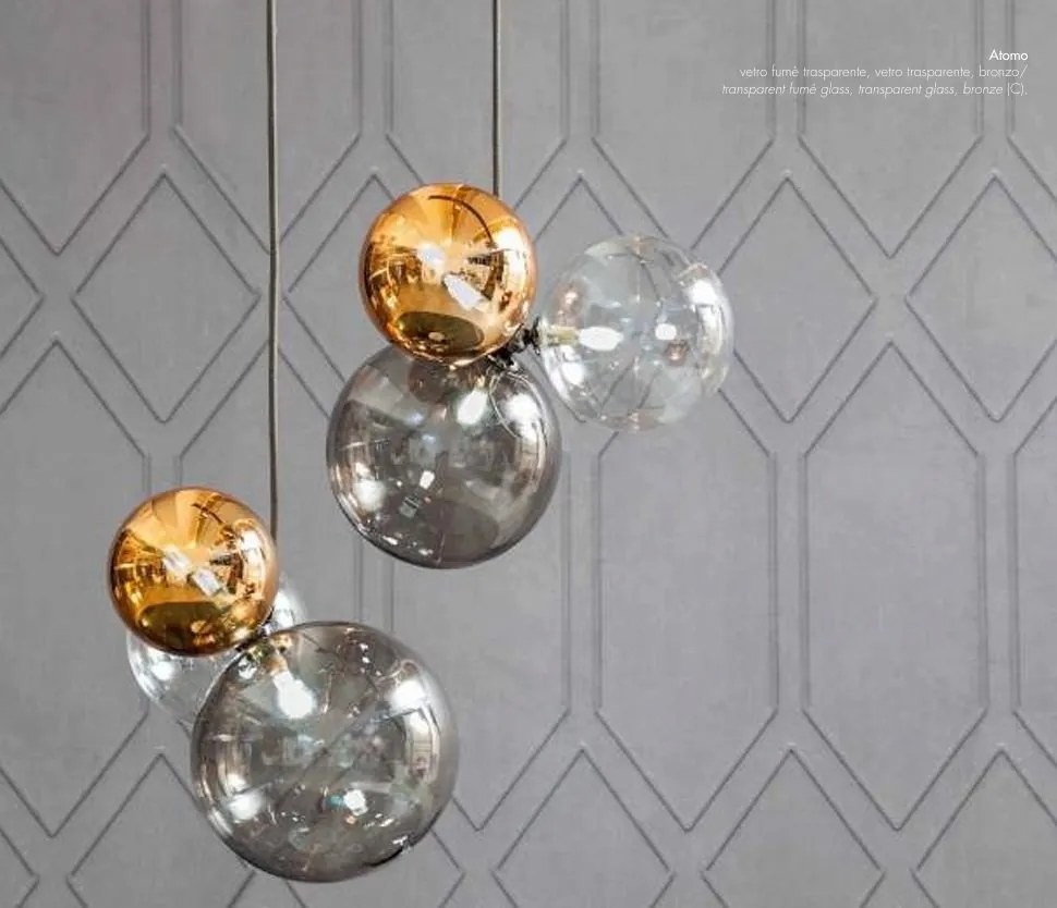Lustra suspendata deosebita design LUX Atomo