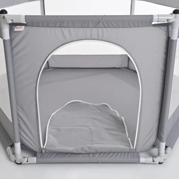 Țarc de joacă 120 cm gri