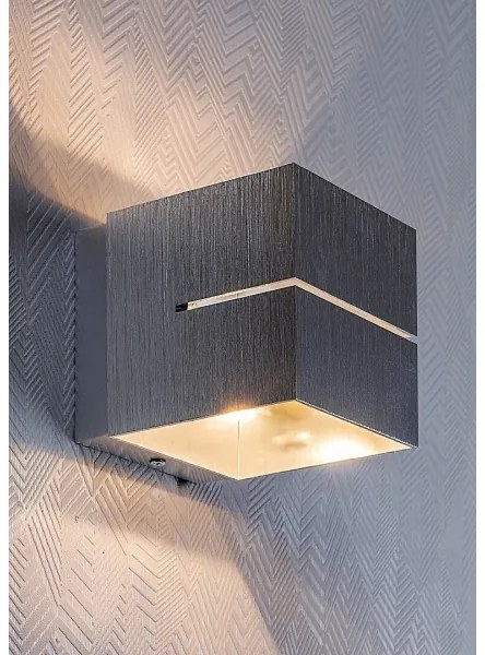 Aplică KAUNAS 1xG9/10W/230V gri Rabalux 7019