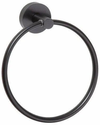 SAPHO XB402 X-Round Black suport pentru prosoaperotund, negru