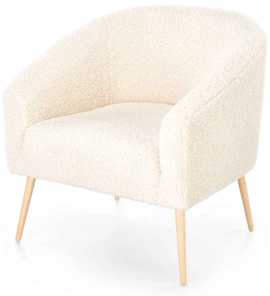 Fotoliu relax Goldie 2 (Crem + Natural). 1039476