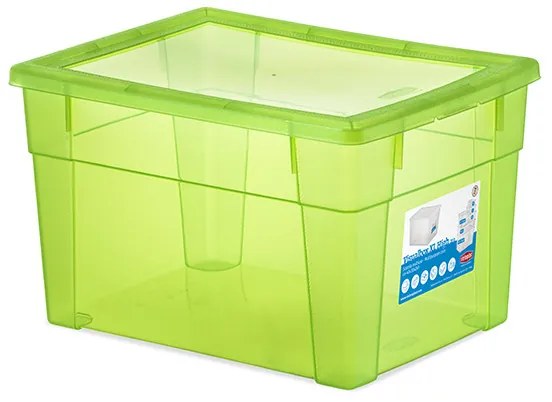 Cutie universala Stefanplast Visual Box XL High, 15L, verde 646565