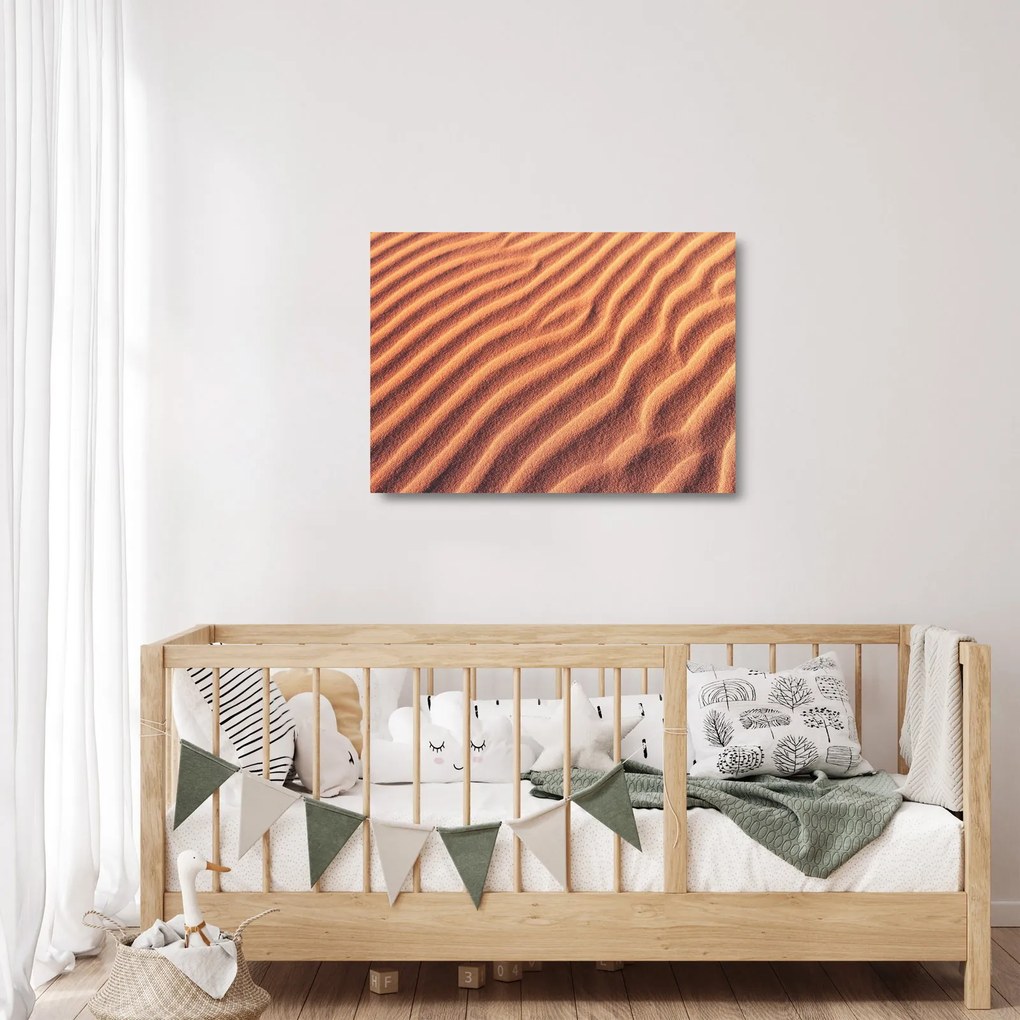Tablou pe sticlă cu deșert (70x50 cm)