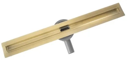 REA-G2714 - Canal de scurgere NEOX SLIM 70 cm, oțel inoxidabil – finisaj auriu periat