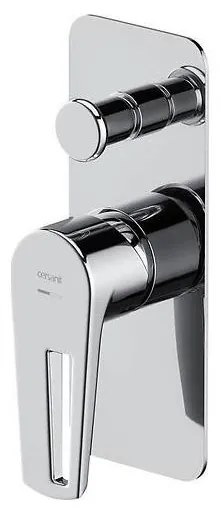 Baterie de duș pentru instalare ascunsă Cersanit S951-342 MILLE crom lucios