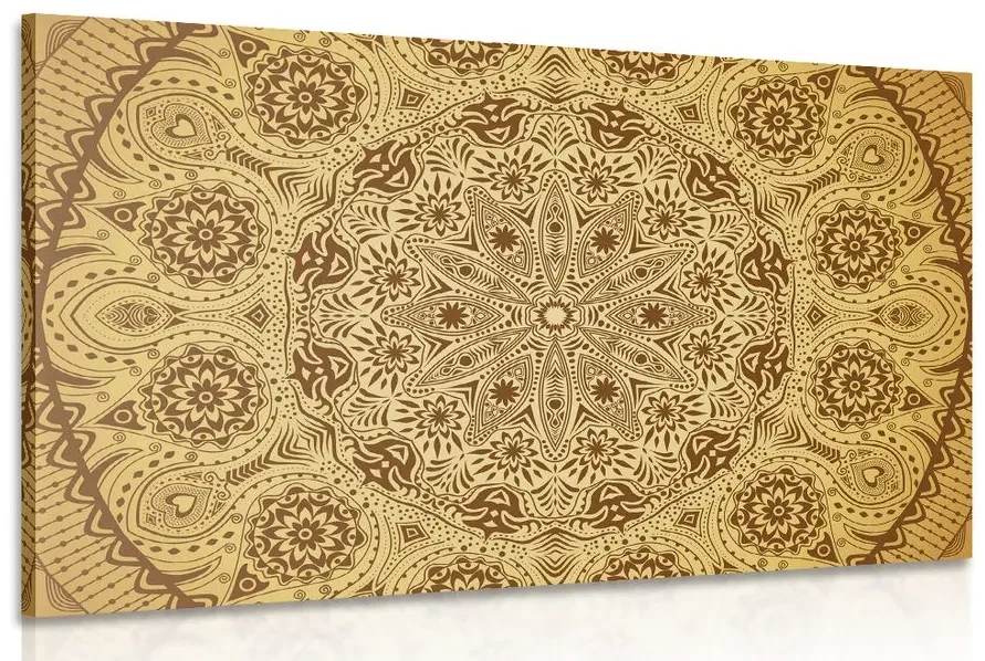 Tablou Mandala ornamentală cu dantelă