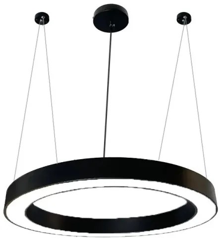 Lustră LED pe cablu LED/50W/230V 4000K d. 100 cm negru