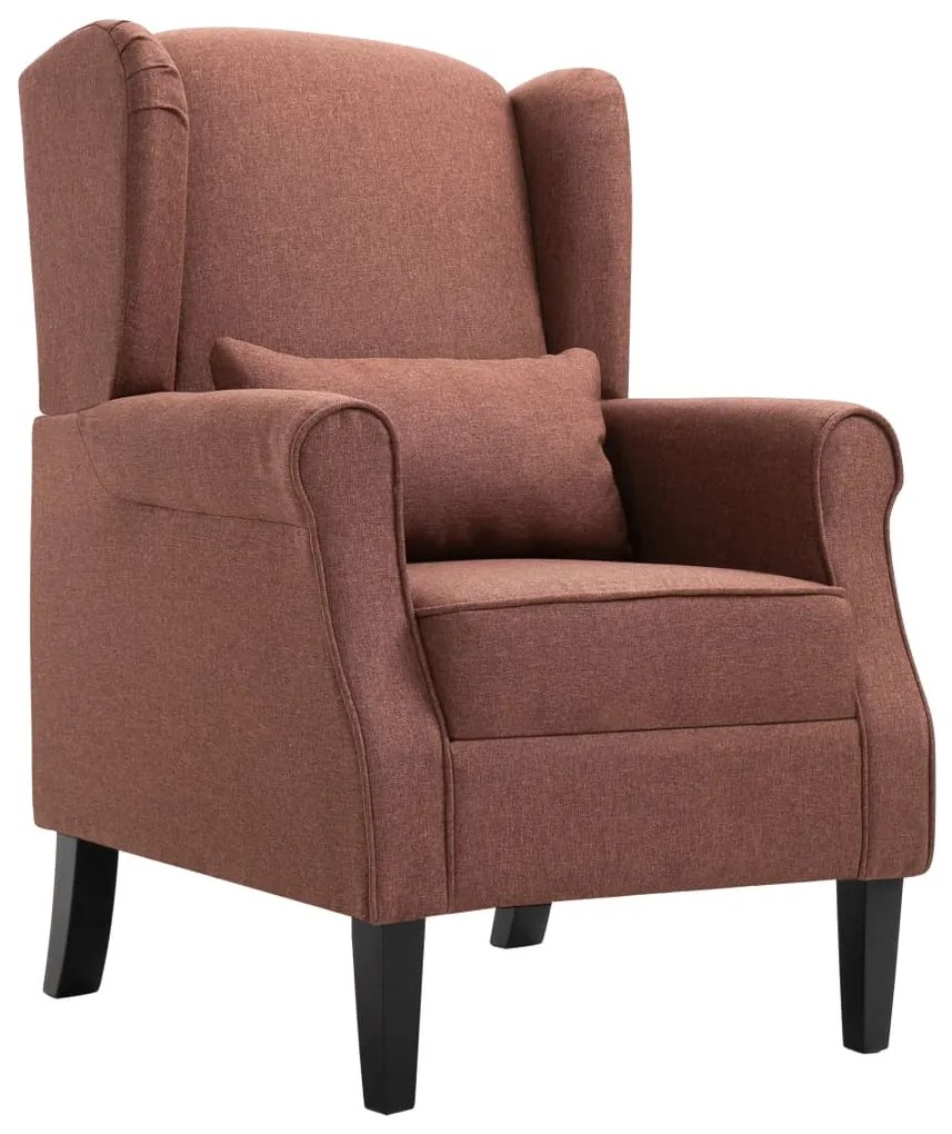Fotoliu, maro, material textil