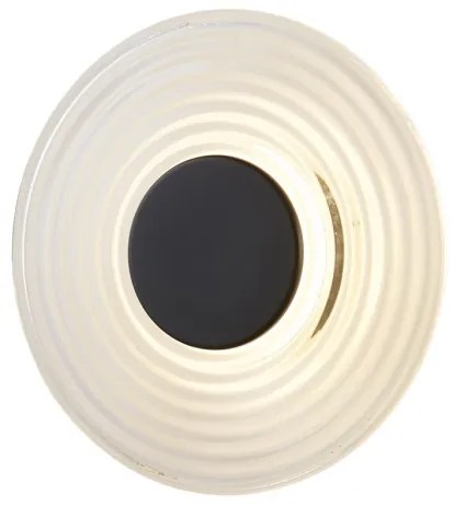 Searchlight CLEO 32210CL - Aplica de perete LED dimerizabilă, 9,4W/230V, negru