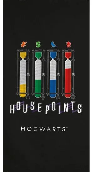 Harry Potter Prosoape de baie și plajă Housepoints 70x140cm (Uscare rapidă)